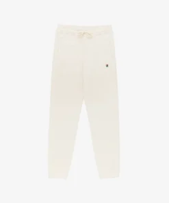 Cream Crest Sweatpants