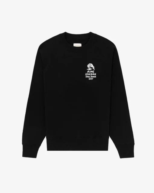 Form Logo Crewneck Black Sweatshirt