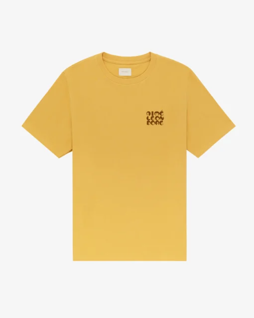 Stacked Logo Yellow Tee