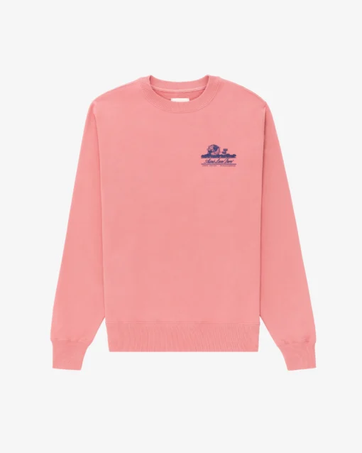 Unisphere Crewneck Pink Sweatshirt